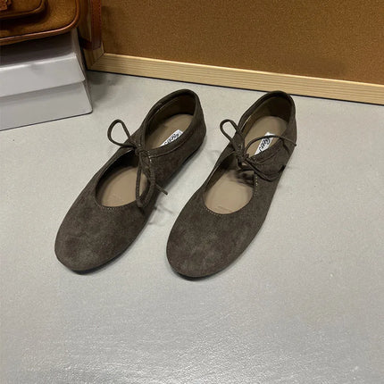 Fashion Butterfly-Knot  Women Flats With Shoes Casual Female Soft Footwear Round Toe Ladies Flats Slip On Shoes