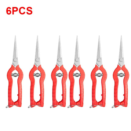 Non-slip Handle Pruning Shears Branch Grass Garden Fruit Tree Trimming Sharp Blade Scissors Knife One-handed Cutting Knife Tools