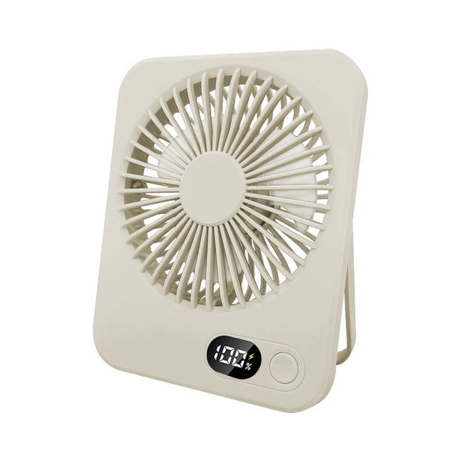 Portable Desk Fan USB Rechargeable Fan 180° Tilt Folding Ceiling Fan 5 Speeds Ultra Quiet Personal Fan - product image 7