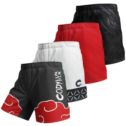 Boxing MMA Fight Shorts for Men 3D Print Pattern Women Polyester Fabric Casual Digital Printing Bjj Rashguard Muay Thai Shorts