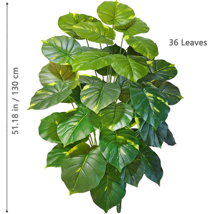 Artificial Monstera and Pothos Leaf Plant - image 8