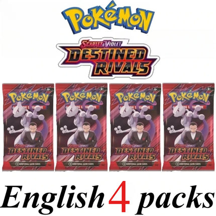Pokemon Cards Mega Evolution Ascended Heroes English Version Cards Per Pack Rare Trading Cards for Collection Gift 4 Packs