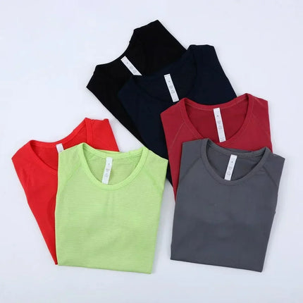 Lemon Women Swiftly Tech 2.0 Yoga  Sports Short Sleeve T-shirt Gym Running Fitness Seamless Short Sleeve Shirt Sportswear Top