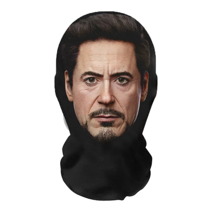 Realistic 3D Mask Full Face for Women Man Cosplay Accessories Mascaras Halloween Masquerade Mesh Headgear