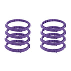 Purple 8pcs