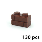 brown 1X2 130pcs
