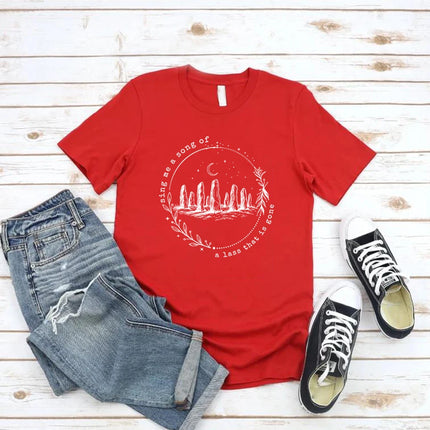 Sing Me A Song Shirt Outlander T-shirt Sassenach Fraser's Ridge Tee Women Short Sleeve T-Shirts Casual Graphic Women Clothing
