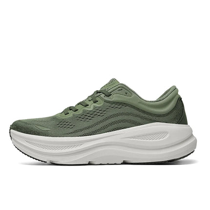 ArfaStep Men Women Gray Mesh Running Shoes Thick Cushioning Sole Breathable Sports Sneakers for Jogging Gym Training