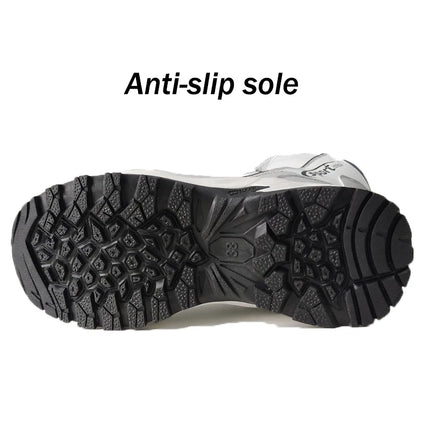 Womens Waterproof Winter Snow Boots Warm Shoes Furry Mid Calf Lightweight Walking Hiking Booties