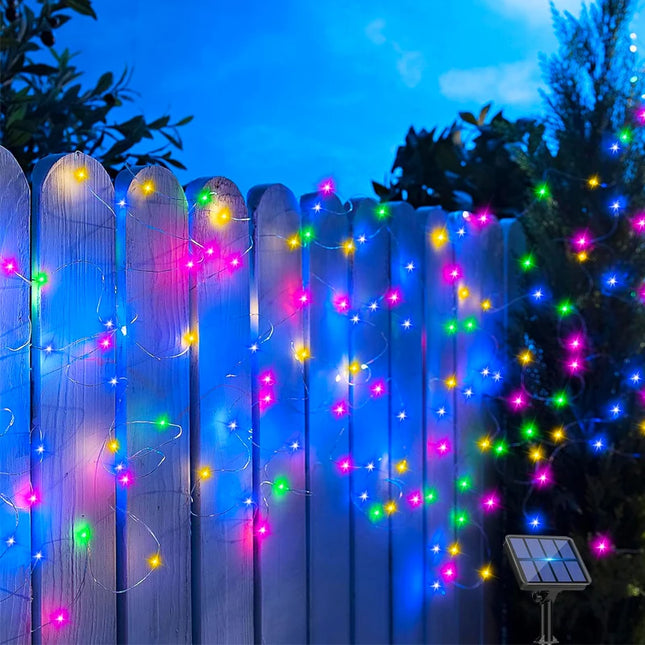 Outdoor LED Solar Fairy Lights Christmas Decoration Waterproof Solar Garland 8Mode Lights For Xmas Party - product image 2
