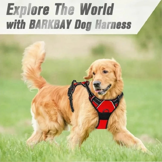 No Pull Dog Harness Large Dog Harnesses Heavy Duty Reflective Easy Control Handle for Large Dog Walking - product image 2