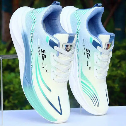 Sports shoes men's 2025 new ultra light and breathable spring/summer Korean version student casual running shoes men's shoes