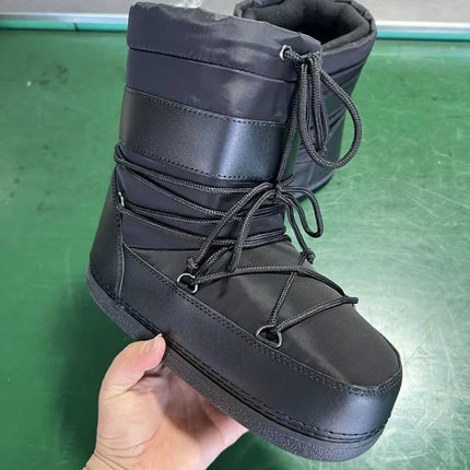 Winter New Women Shoes Exquisite Plush Ultra Warm Snow Boots for Woman Fashion Platform Ankle Boot Designer Shoes Botas Feminina