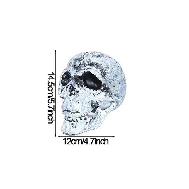 Halloween Decoration Half Body Skeleton Haunted House Horror Props Halloween Outdoor Courtyard Skull Decorations Halloween Party