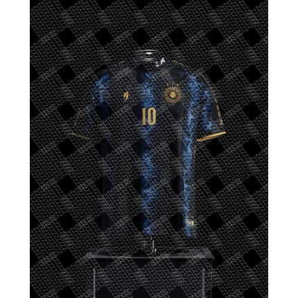 2026 La Pulga Messi Mens Training Soccer Shirt Short Sleeve The Argentinian #10 Breathable Quick-drying Uniform Football Jersey