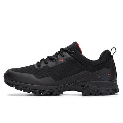 Baasploa Men Non-Slip Sneakers Wear-Resistant Hiking Shoes Men Anti Splash Water Outdoor Sneakers Male Comfort Walking Shoes