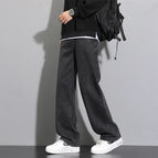 Black Gray / M For 170CM 55KG