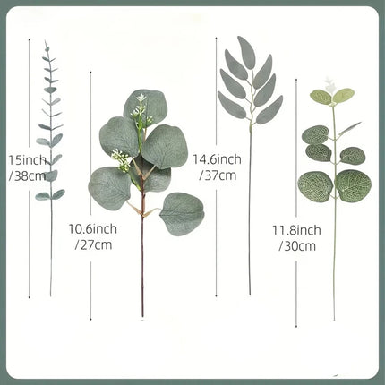 Eucalyptus Leaves - artificial flowers for wedding greenery (photo 3 of 10)