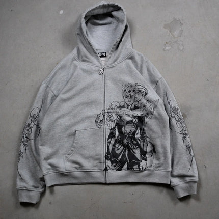 Jojo Bizarre Adventure Hoodies Women Y2k Oversized Hoodie Hip Hop Couples Harajuku Street Men Sweatshirt Anime Clothes