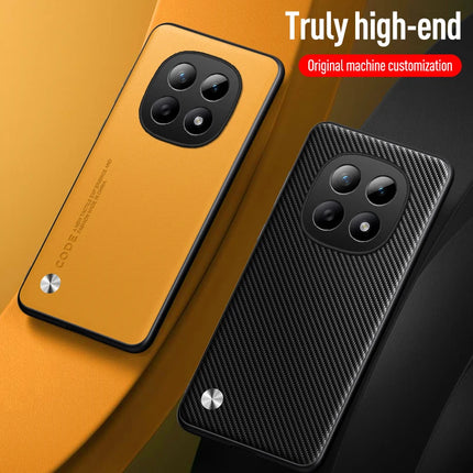 For Xiaomi Redmi Note 15 4G Plain Leather Case TPU Pure Color Cover Shockproof Phone Case Redmi Note 15 Pro Fundas Redmi Note 15