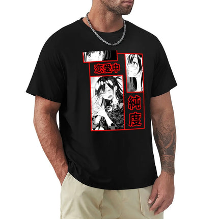 CHIZURU MIZUHARA KANOJO OKARISHIMASU - RENT A GIRLFRIEND T-Shirt quick drying sweat boys animal print plus size men clothing