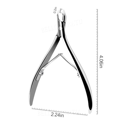 Cuticle Nippers Professional Cuticle Trimmer Extremely Sharp Cuticle Cutter Stainless Steel Manicure Nail Cuticle Remover Tools