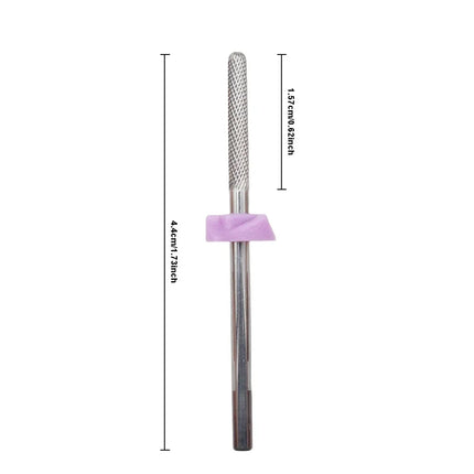 2026 NEWProfessional Carbide Nail Drill Bits - 3/32" Fit,Smooth Round Top for Acrylic, Gel & Natural Nails - Odorless Pedicure &