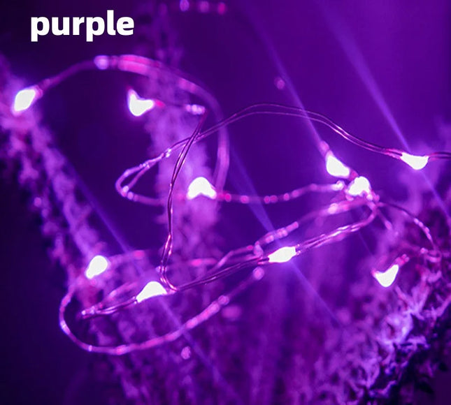 USB Led Fairy Lights Copper Wire String 20M 200LED Holiday Outdoor Lamp Garland For Christmas Tree - product image 7