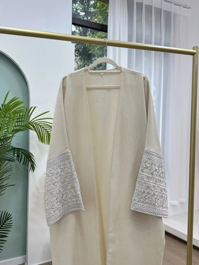 Eid Muslimische Stickerei Abaya für Damen Partykleid Ramadan Abayas Langes Kleid Kaftan Vestidos Largos Dubai Robe Jalabiya 2025