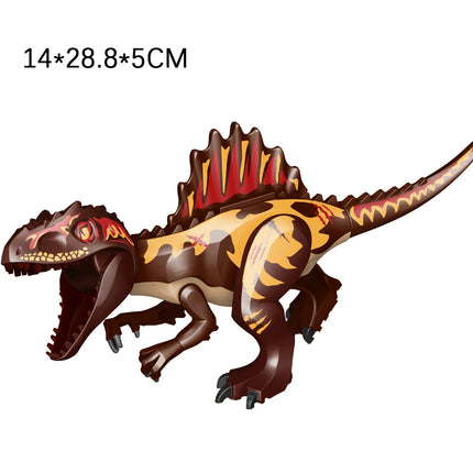Jurassic Dinosaurs Building Blocks Indominus Rex DIY Big Size Tyrannosaurus Action Figure Models Children Toys Animals Gifts