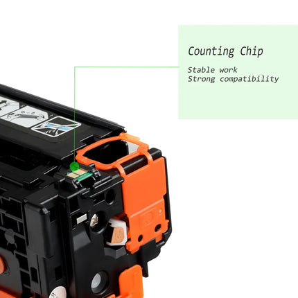 Color Toner Cartridge 131A CF210A CF211A CF212A CF213A Compatible for HP M251 M251n M251nw M276 M276n M276nw Printers