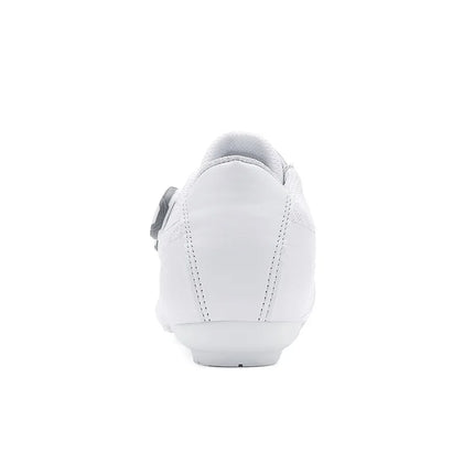 Speed Cycling Sneaker Men's Road Cycling Shoes Cleat Shoes Spd Shoes Cycling Flat Pedal Shoes Man Bike Outdoor Footwear White