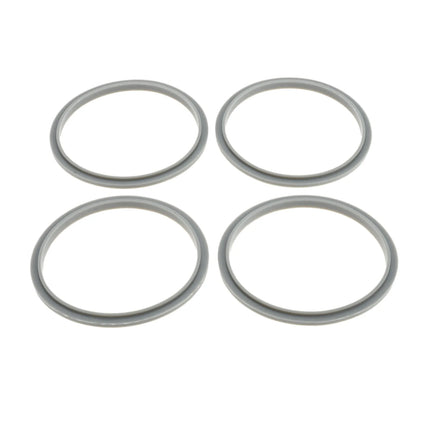 4Pcs O-Ring Gasket Seal Rubber Ring Gasket Replacement Parts for NutriBullet 600W 900W Blender Flat Blade Blender Accessories