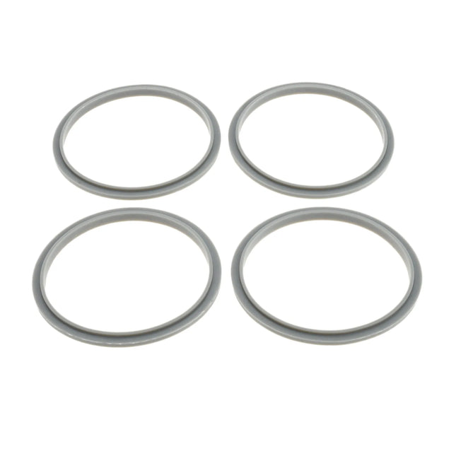 4Pcs O-Ring Gasket Seal Rubber Ring Gasket Replacement Parts for NutriBullet 600W 900W Blender Flat Blade Blender Accessories