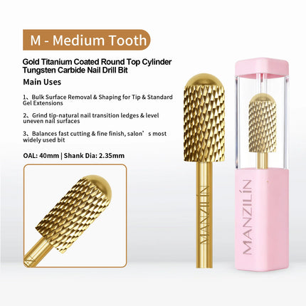 Professional Nail Art Drill Bits Accessories Milling Cutters Gel Polish Remover Nail Electric Tungsten Carbid Manicure Tools Kit