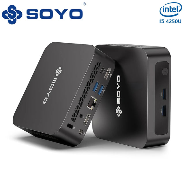 SOYO Mini PC Y5 Intel Core I3 4030U 8GB RAM 128GB Storage Windows 10 Pro WiFi Bluetooth 4.2 Desktop - product image 8