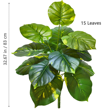 Artificial Monstera and Pothos Leaf Plant - image 39