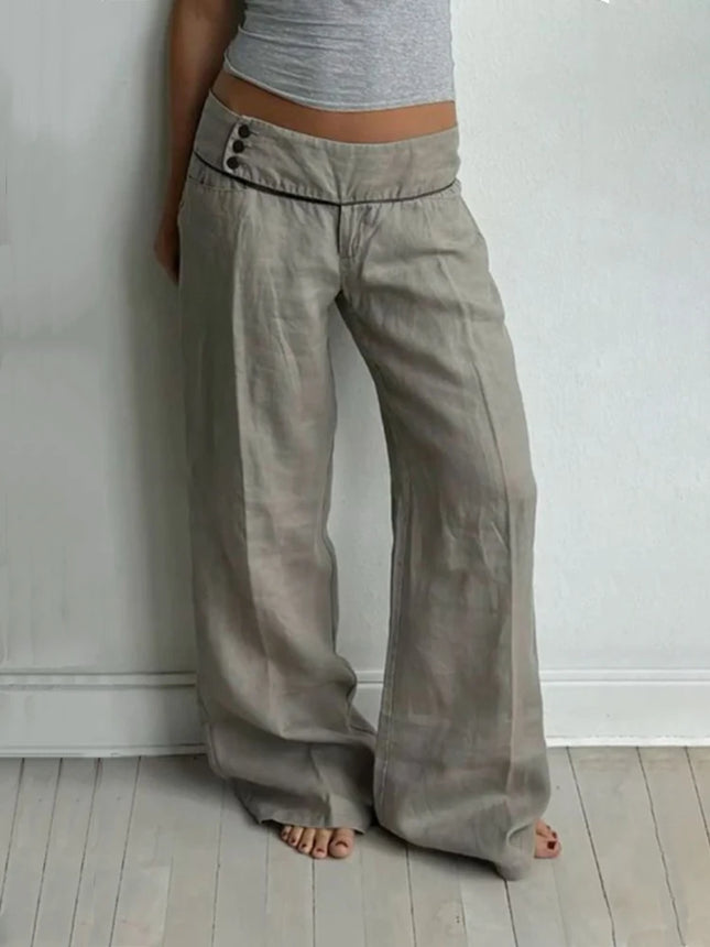 Pantalones casuales con estampado de letras retro americanas de los 2000, estilo versátil de chica sexy, estilo Harajuku de calle, pantalones casuales para mujer