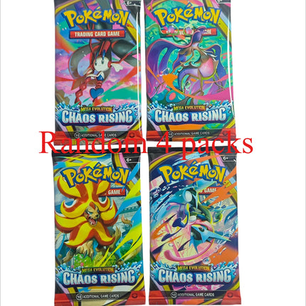 Pokemon Cards Mega Evolution Ascended Heroes English Version Cards Per Pack Rare Trading Cards for Collection Gift 4 Packs