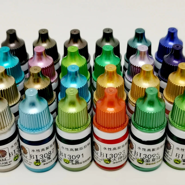 Modell-Färbepigment Metallfarben-Stift Malerei Handsicher 3D-Drucker auf Wasserbasis Hell DIY 5/Milliliter Flasche 3055-3096 Gut