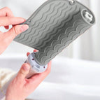 Grey Curling Mat