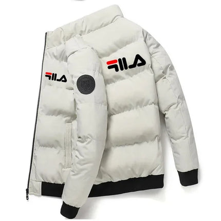 New 2026 Autumn/winter Men's Short Jacket, Fashionable Outdoor Casual Stand-up Collar Zipper Men's Cotton-padded Jacket