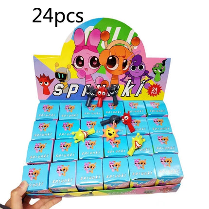 2026 New HOT Sprunki Blind Box Set Cartoon Hot Games Collectible Doll Toy Sprunki Game Anime Action  Children Birthday Gifts Toy