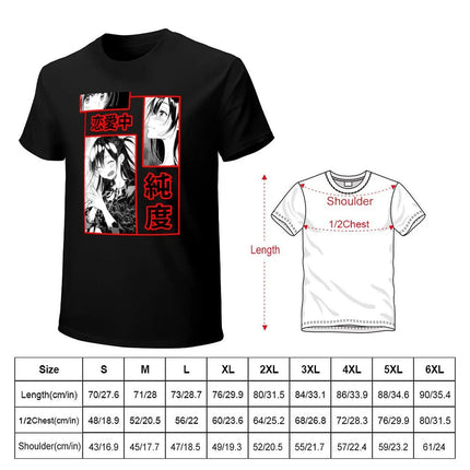 CHIZURU MIZUHARA KANOJO OKARISHIMASU - RENT A GIRLFRIEND T-Shirt quick drying sweat boys animal print plus size men clothing