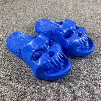 Halloween Platform Skull Platform Slipper Demon Home Cloud Summer Beach Sandal Slides Flip Flops - product view 7
