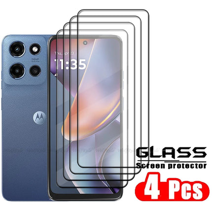 1/2/3/4PCS For Moto G 2025 Glass Motorola Moto G 2025 Tempered Glass Full Cover Glue 9H Phone Screen Protector Moto G 2025 Glass