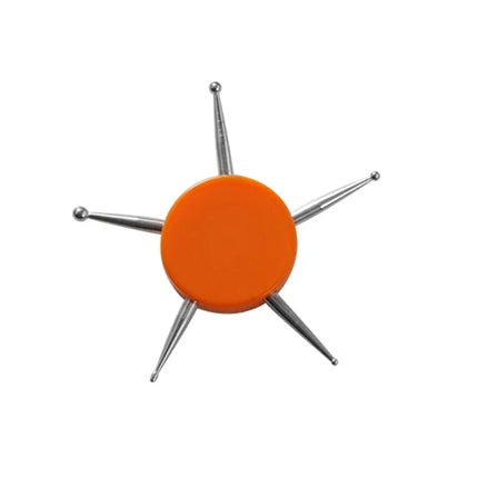 6 In 1 Circular Dotting Tools Professional Nail Art Tip Dot Painting Embossing Tracing Disc Nail Dotting Tool Manicure Supplies