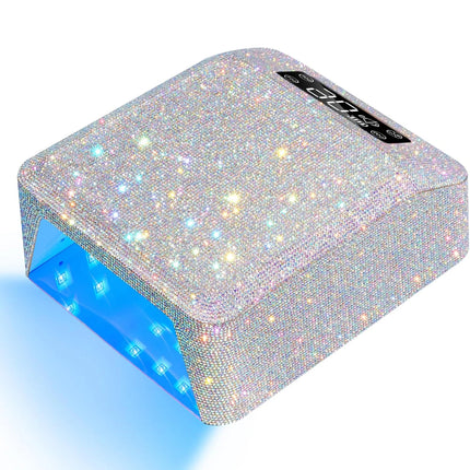 Rechargeable Nail Lamp lampara para unas brillantes 96W Diamond Nail Lamp Quick Drying Curing Lamp with 39 LEDs &HD Display