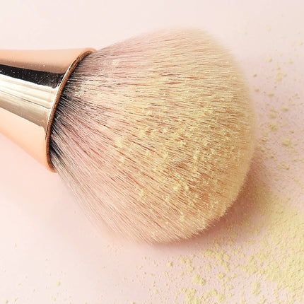 Xiaomanyao Loose Powder Brush, Fluffy Soft-Bristled Blush Brush, Setting Powder Beauty Tool