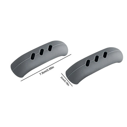 2Pcs Silicone Pan Handle Cover Heat Insulation Assist Handle Holder Grip Sleeve Kitchen Gadgets - product image from BSM MART